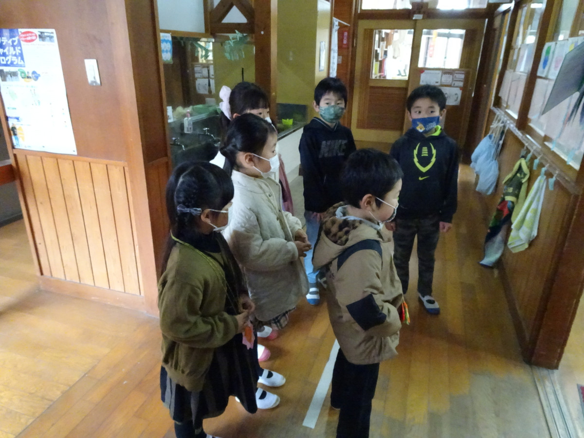 曽於市立中谷小学校 新入学児童体験入学